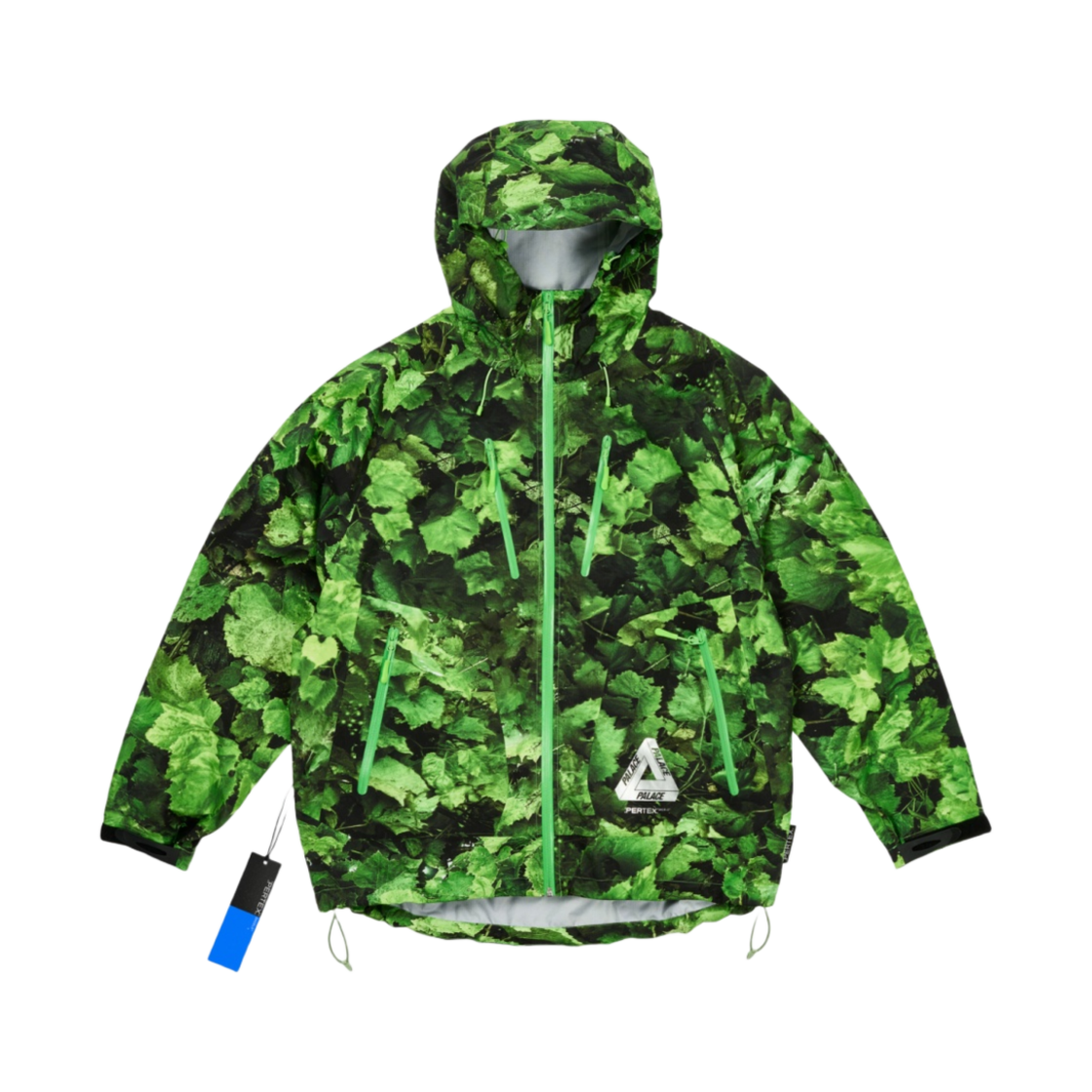 - Palace Pertex 3L Armor Jacket Leaf Print - 24SS