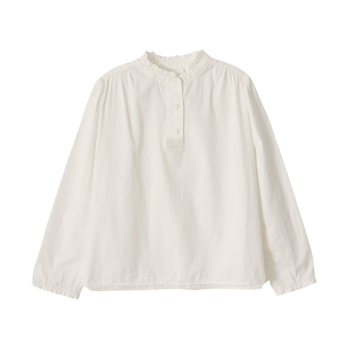(W) 낫띵 리튼 투토 코튼 셔츠 화이트((W) Nothing Written Tutto Cotton Shirt White)
