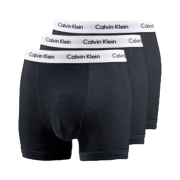 Calvin Klein Cotton Stretch 3-pack Trunk Black