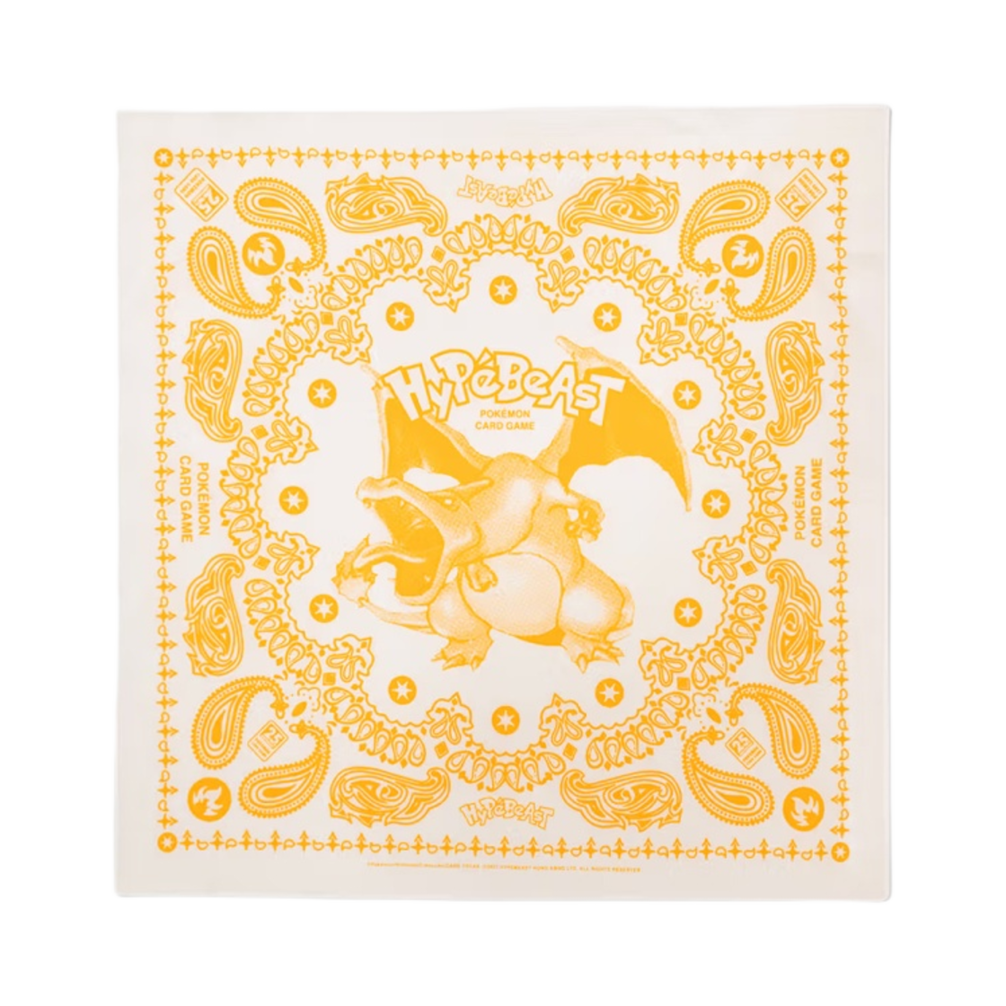 포켓몬 x 하입비스트 TCG 25주년 기념 캡슐 컬렉션 반다나 화이트(Pokemon x Hypebeast TCG 25th Anniversary Capsule Collection Bandana White) - 1