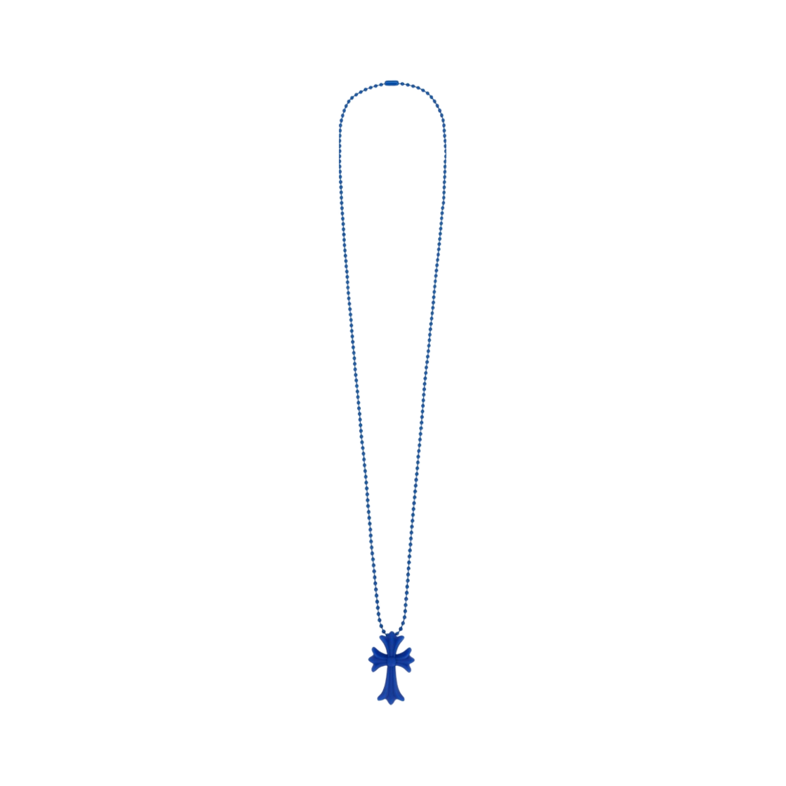 크롬하츠 실리크롬 CH 크로스 펜던트 블루 2023(Chrome Hearts Silichrome CH Cross Pendant Blue 2023)