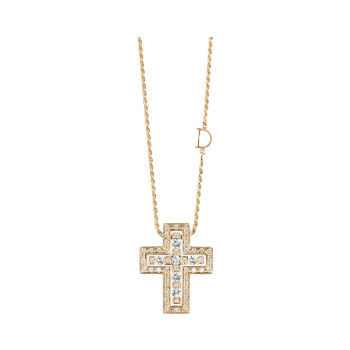 다미아니 벨에포크 다이아몬드 네클리스 옐로우 골드(Damiani Belle Epoque Diamonds Necklace Yellow Gold)