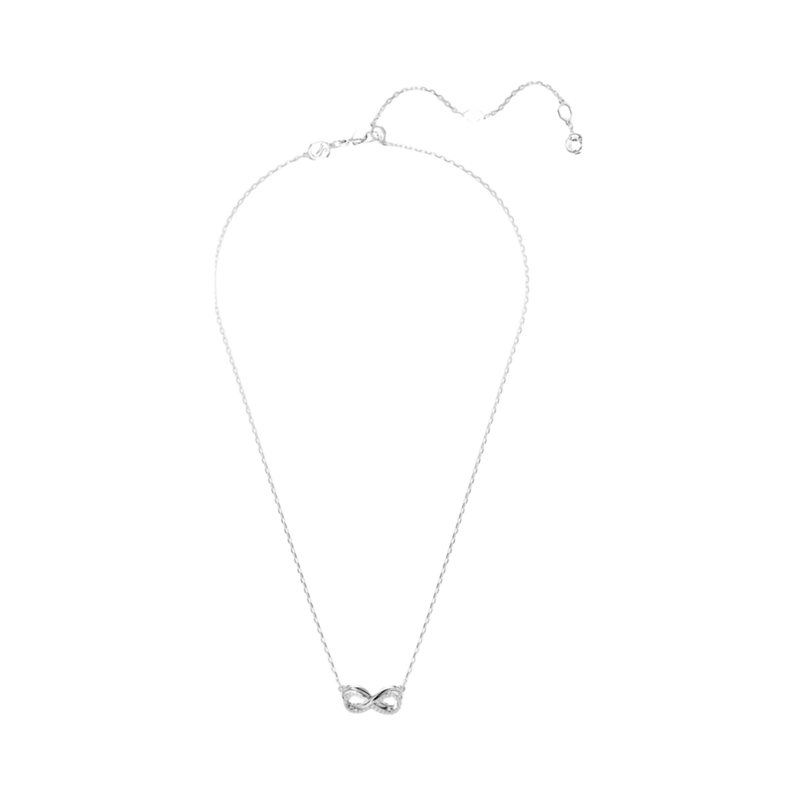 Swarovski (W) Swarovski Hyperbola Pendant Pave Infinity White Rhodium Plated · ONE SIZE