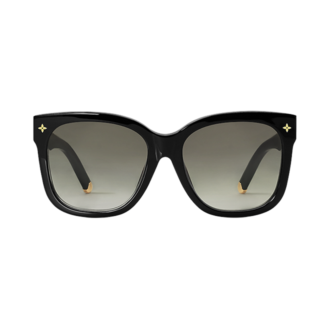 Z1729E (W) Louis Vuitton My Monogram Cat Eye Sunglasses S00 Black