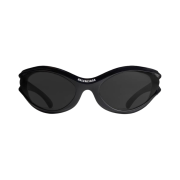 Balenciaga Dynamo Round Sunglasses Black