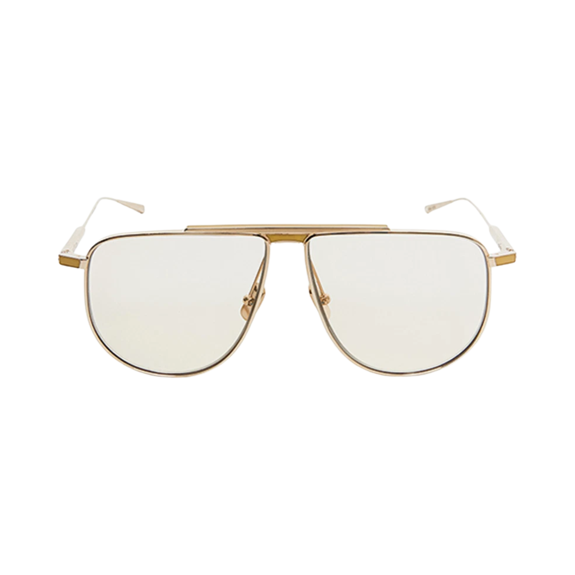 SVM-001B-T Sauvage Eyewear Pilote White Gold