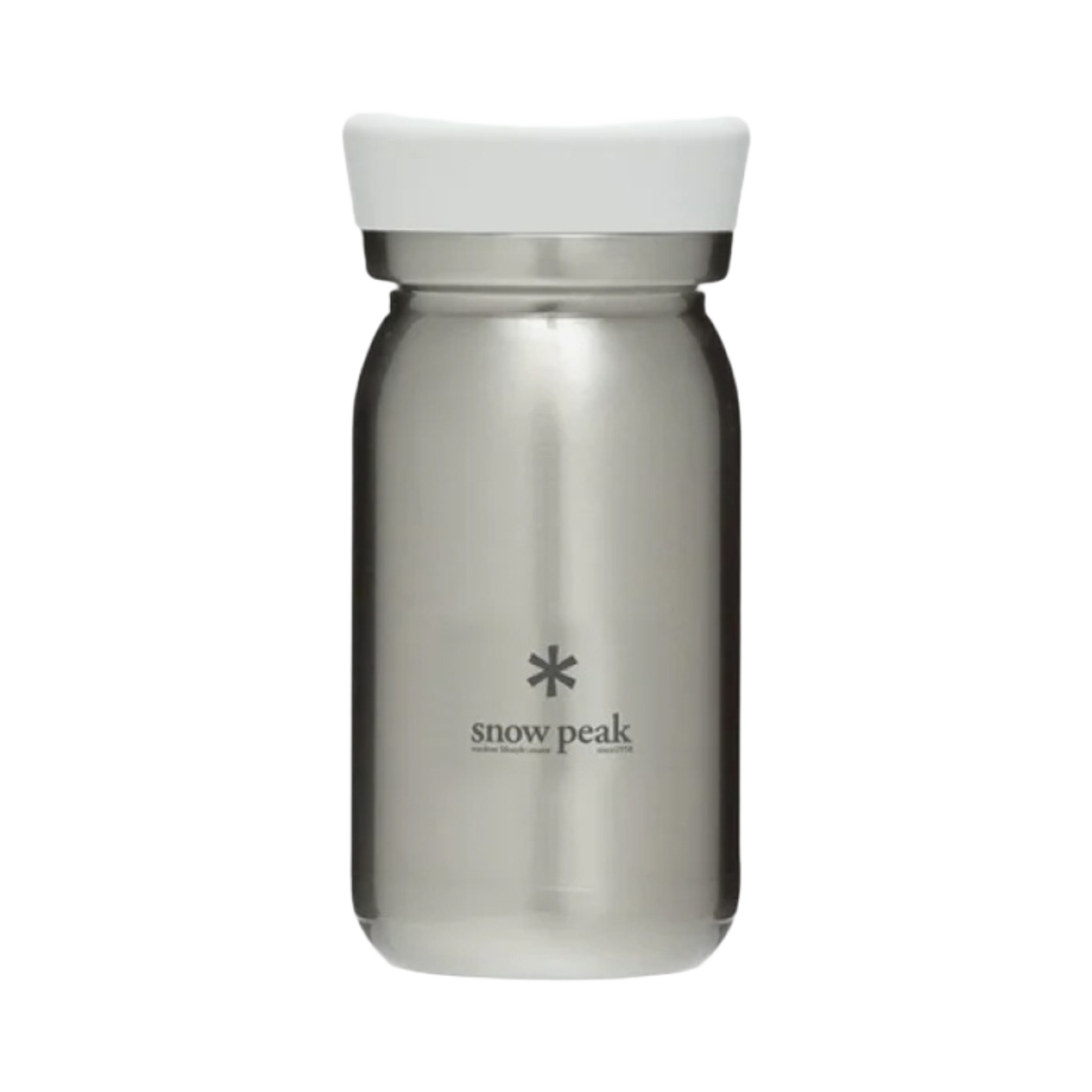 스노우 피크 밀크 보틀 350ml 스테인리스 스틸(Snow Peak Milk Bottle 350ml Stainless Steel) - 1
