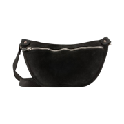 Guidi Q100 Soft Horse Reverse Leather Belt Bag Black