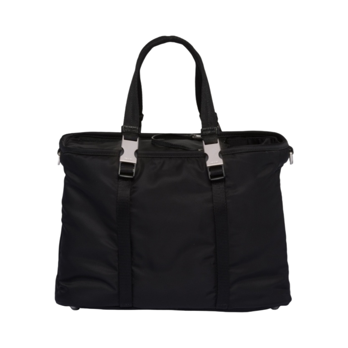 프라다 리나일론 사피아노 레더 펫 백 블랙(Prada Re-Nylon and Saffiano Leather Pet Bag Black) - 3