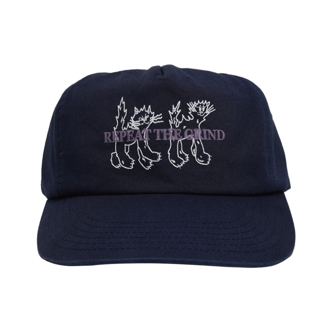 K8n Kasual Manual Repeat Cat Navy