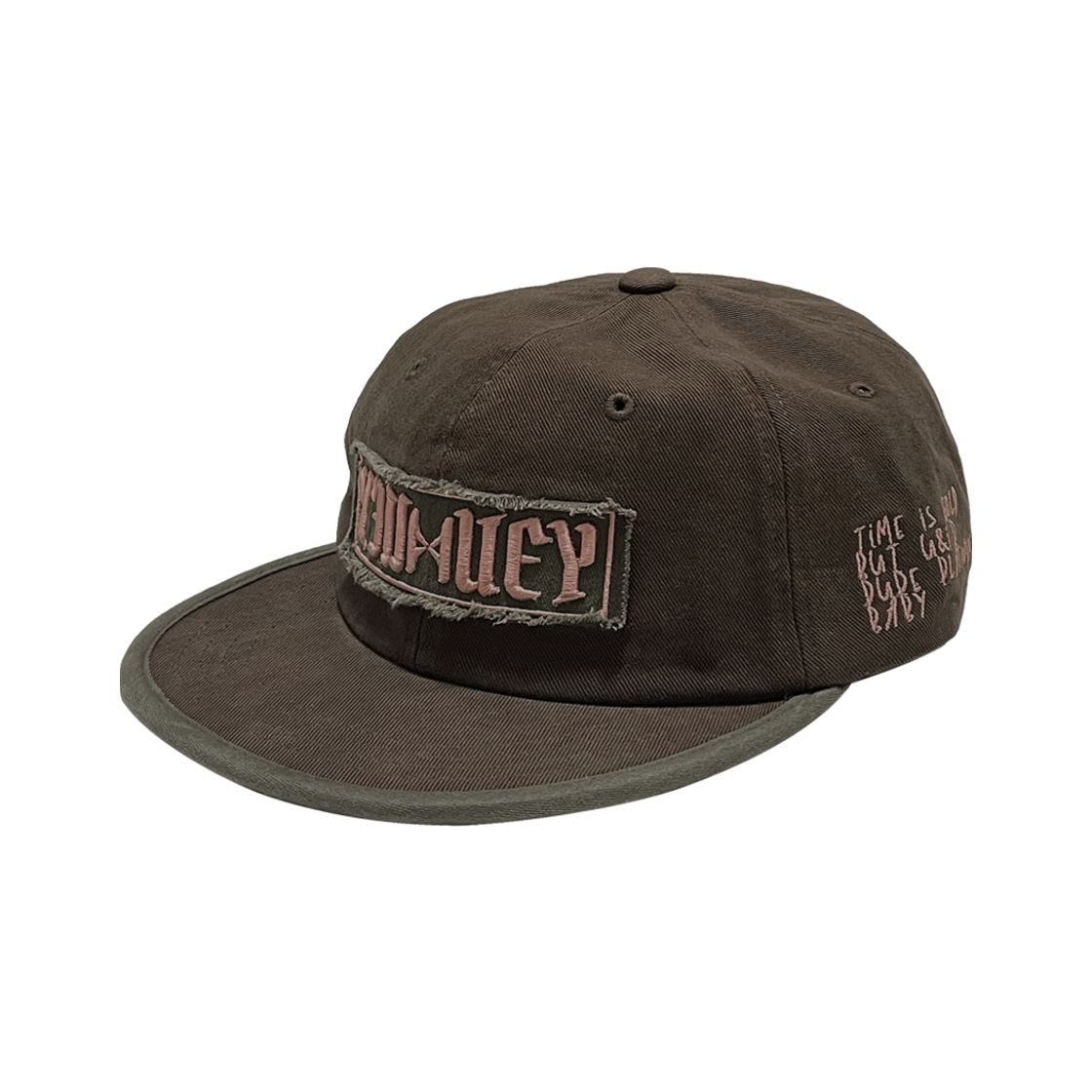 휴이 OG 로고 빈티지 워싱 캡 브라운(Huey OG Logo Vintage Washing Cap Brown)