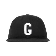Essentials x New Era Embroidered G Logo Cap Black
