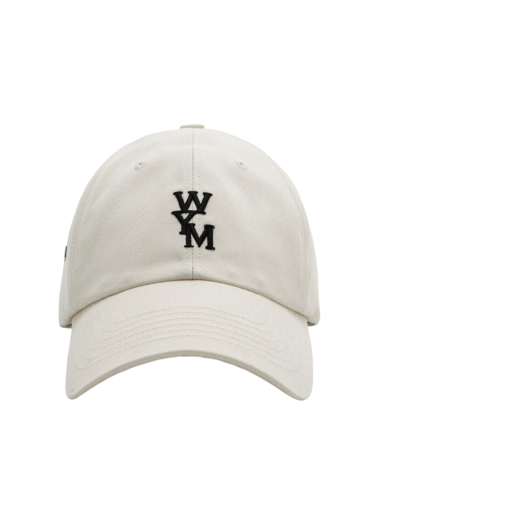 Wooyoungmi Logo Ball Cap Ivory - 23FW