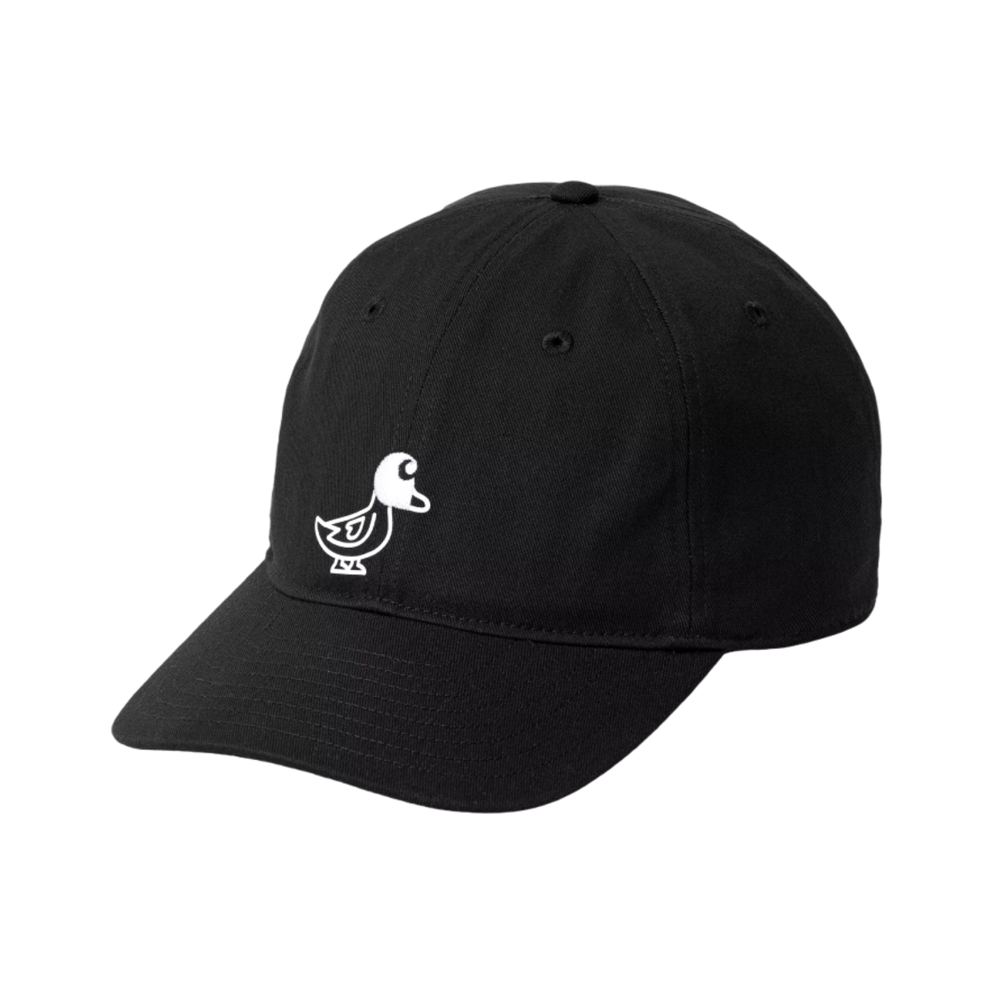 칼하트 WIP x 인빈시블 매디슨 덕 캡 블랙 화이트(Carhartt WIP x Invincible Madison Duck Cap Black White) - 1
