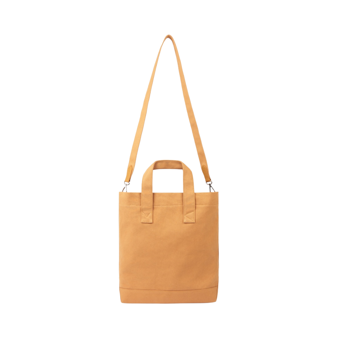 IU05155WW0052-P260 Maison Kitsune Profile Fox Stamp North/South Tote Bag Camel - #2