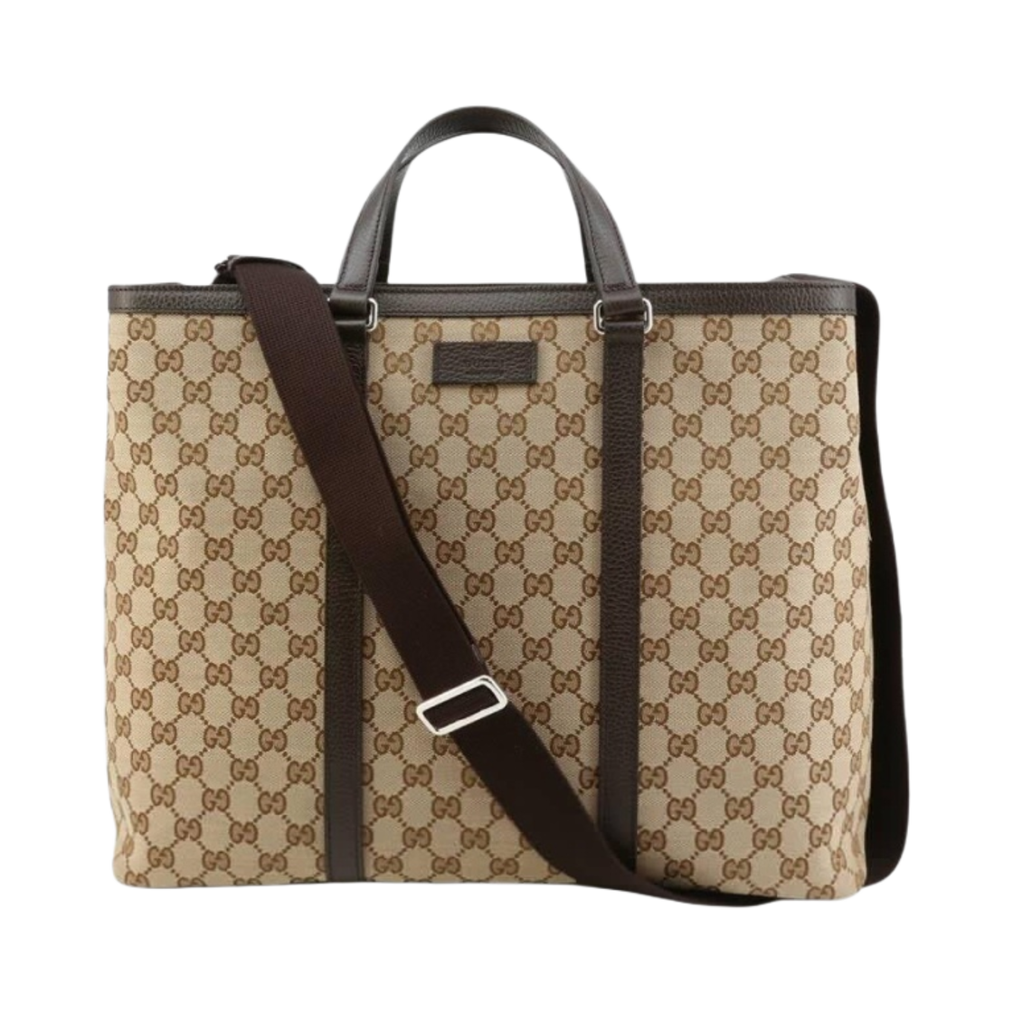 449169-KY9KN-9886 Gucci Joy GG Ssima Large Tote Bag Beige Brown