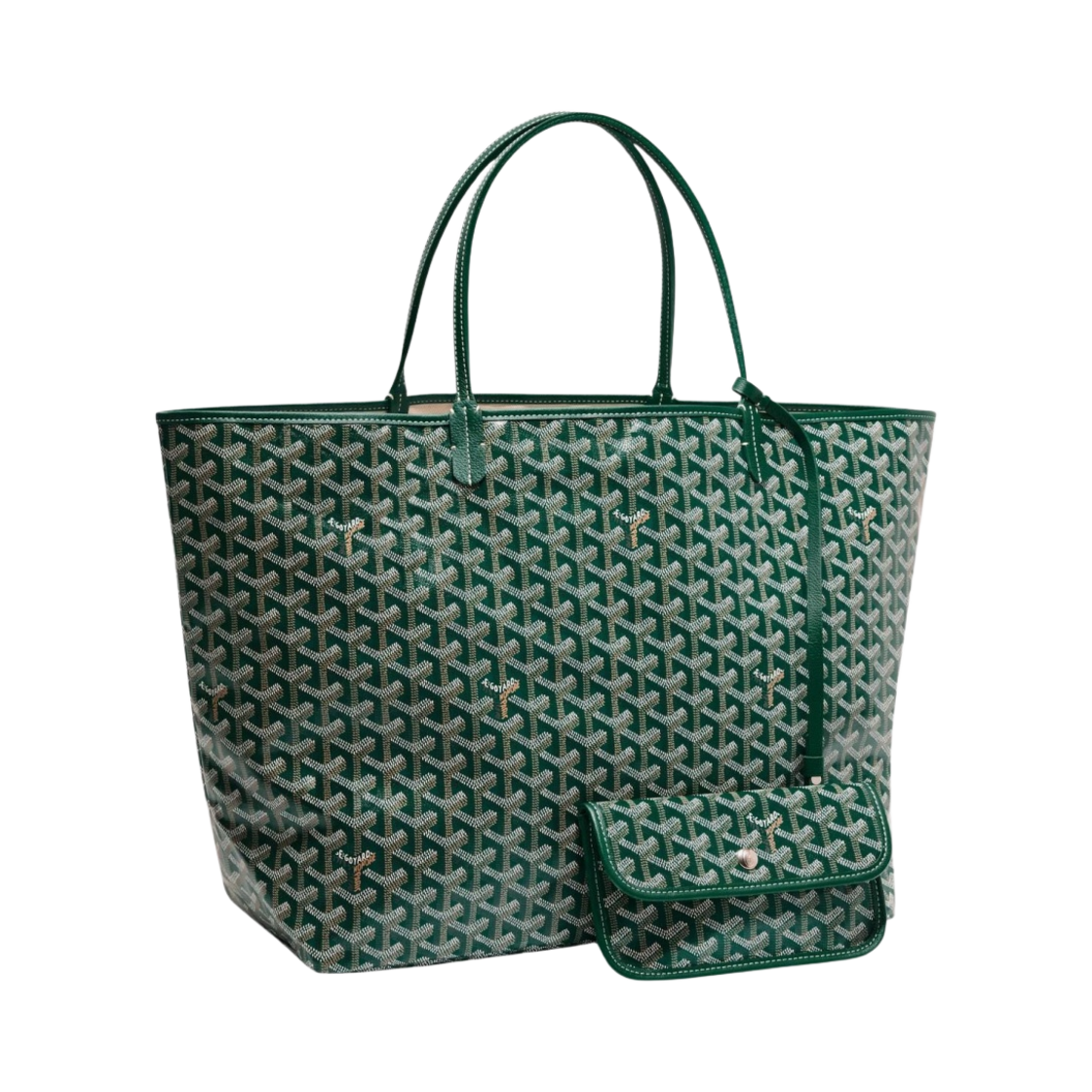 AMALOUIS-GM-09 Goyard Saint Louis GM Bag Green