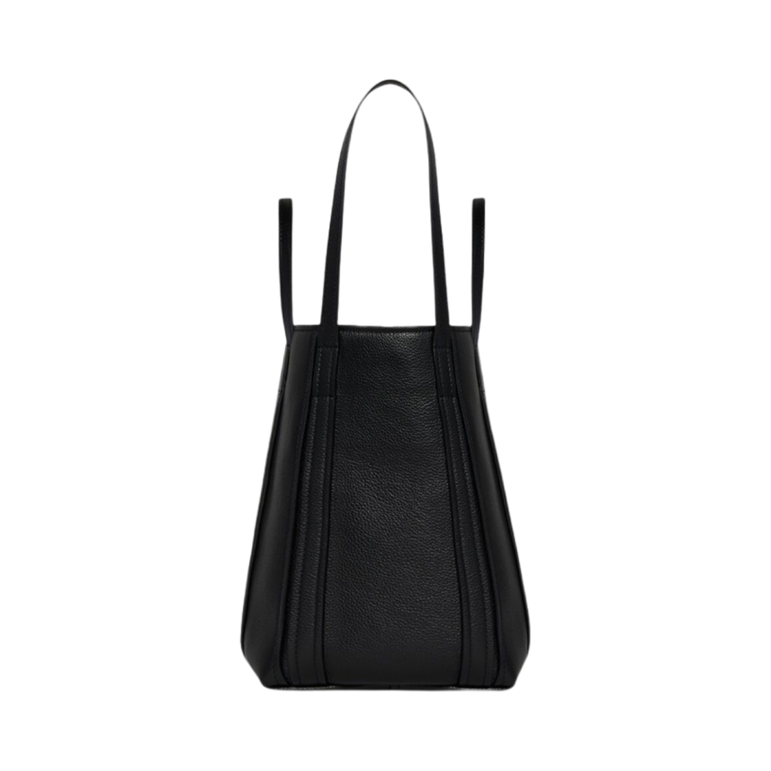 발렌시아가 그레인드 카프스킨 에브리데이 스몰 노스 사우스 숄더 토트백 블랙(Balenciaga Grained Calfskin Everyday Small North-South Shoulder Tote Bag Black) - 2
