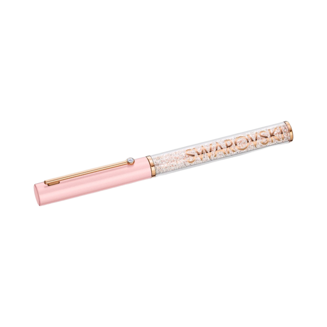 스와로브스키 크리스탈린 글로스 볼포인트 펜 핑크 핑크 래커드 로즈 골드 플래팅(Swarovski Crystalline Gloss Ballpoint Pen Pink Pink Lacquered Rose Gold Tone Plated)