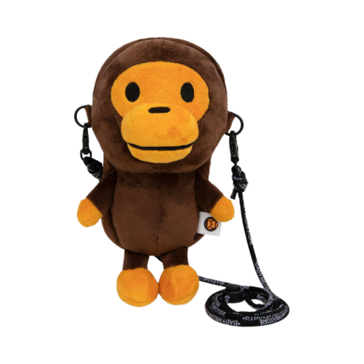 - BAPE Baby Milo Mobile Bag Brown