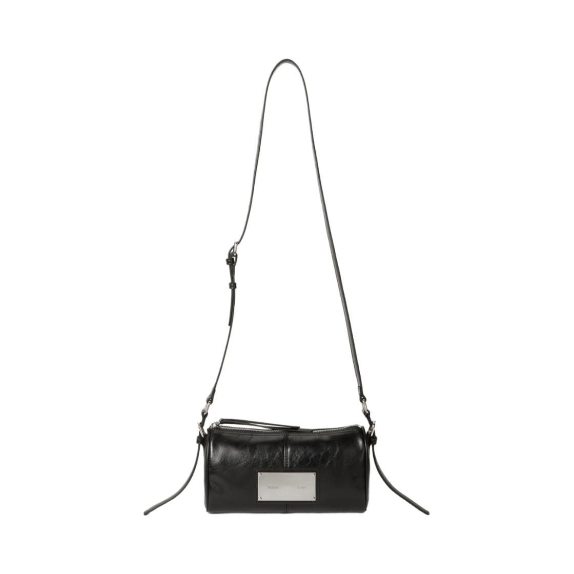 마뗑킴 버클 스트랩 투 웨이 미니백 블랙(Matin Kim Buckle Strap Two Way Mini Bag Black)