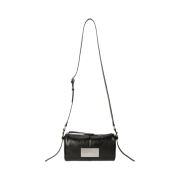 Matin Kim Buckle Strap Two Way Mini Bag Black