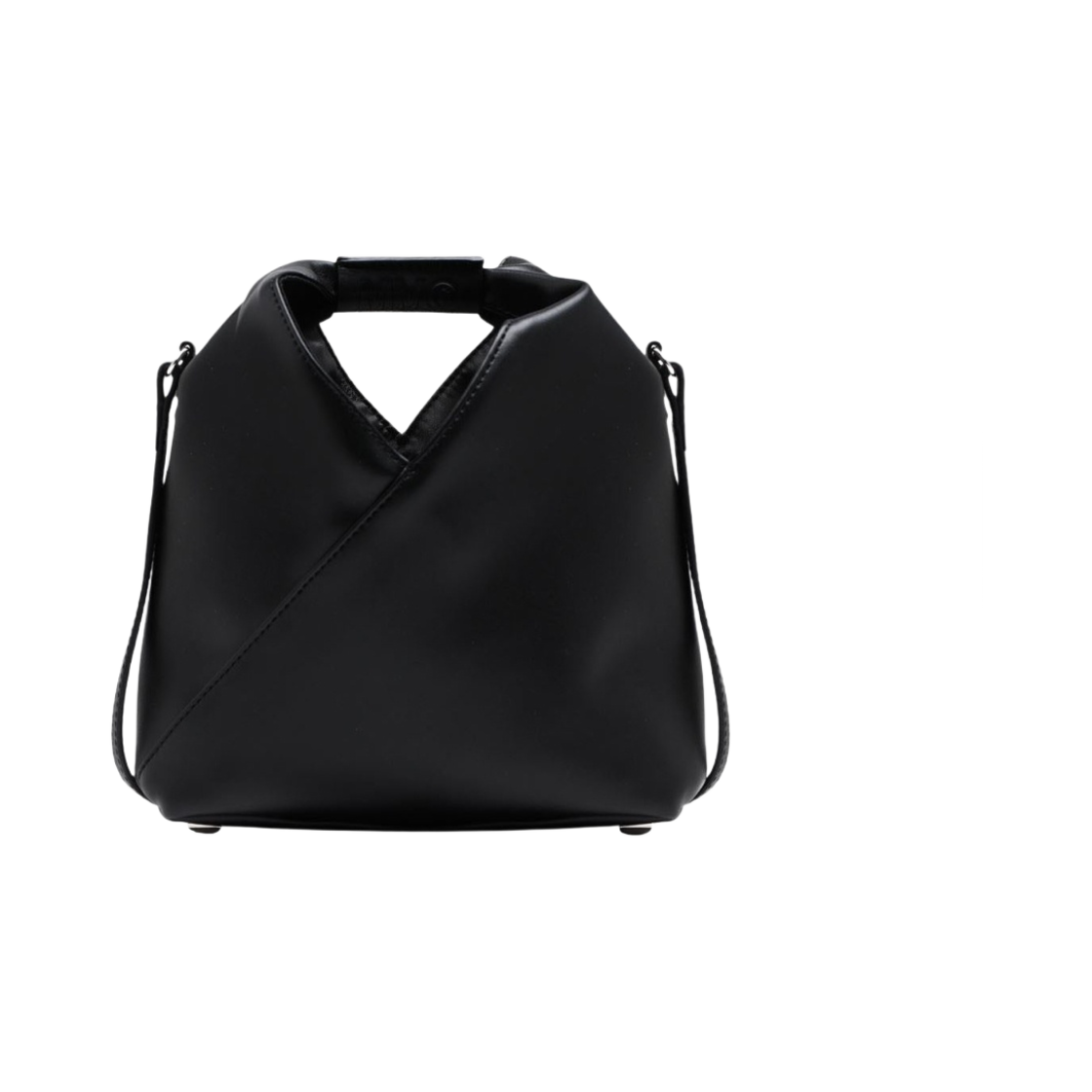 S54WD0106P4313T8013 MM6 Maison Margiela Japanese Faux Leather Bag Black