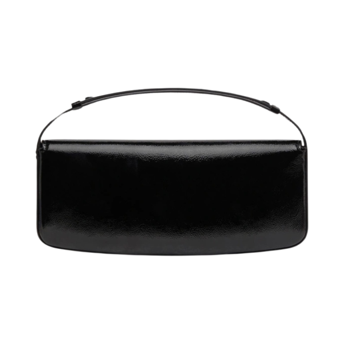 꾸레쥬 슬릭 나플락 레더 바게트 백 블랙(Courreges Sleek Naplak Leather Baguette Bag Black) - 2