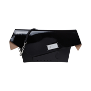 Maison Margiela Snatched Large Shoulder Bag Black