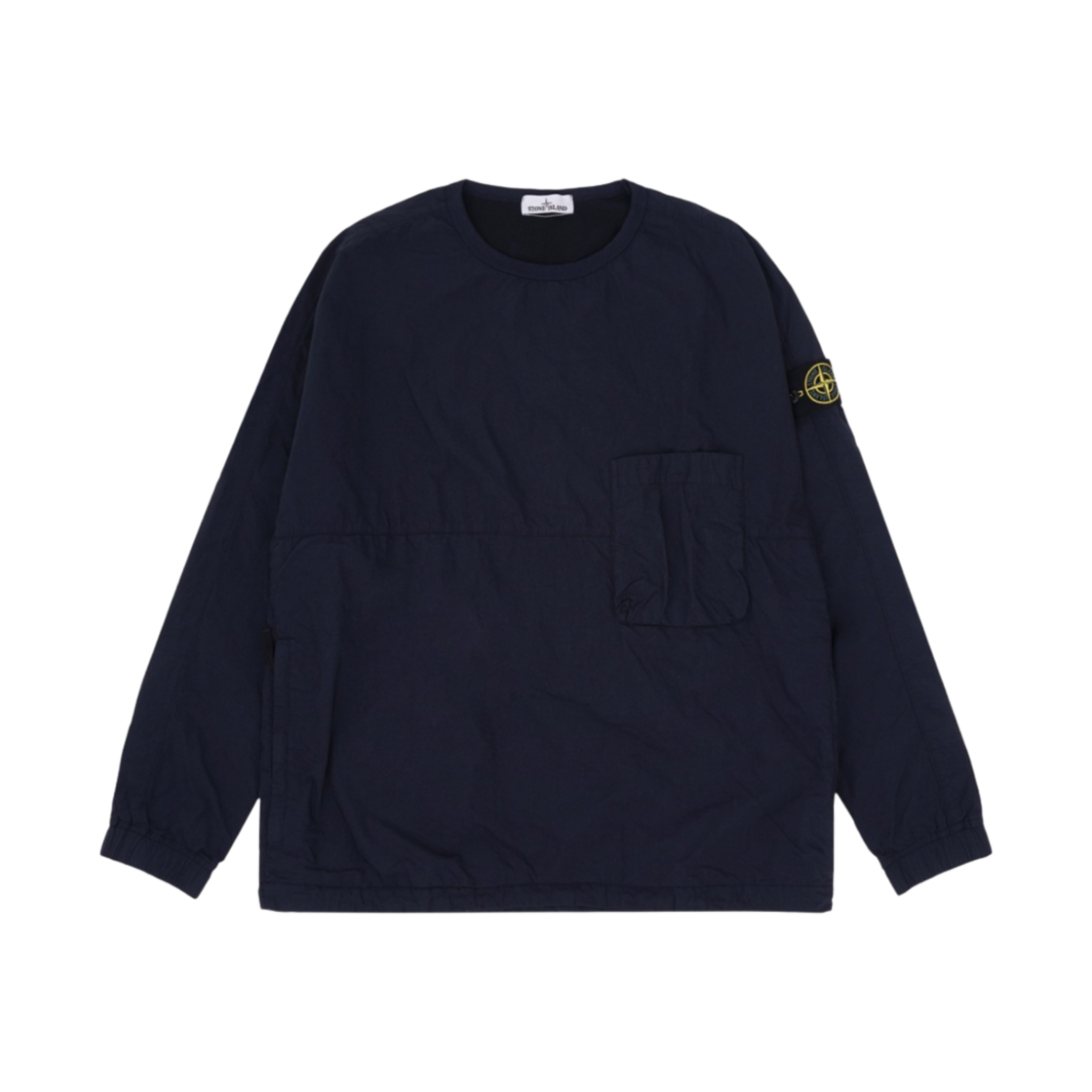 스톤 아일랜드 10303 나슬란 라이트 크루넥 오버셔츠 네이비 블루 - 21FW(Stone Island 10303 Naslan Light Crewneck Overshirt Navy Blue - 21FW) - 1
