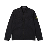 Stone Island 101WN Brushed Cotton Canvas T.CO+OLD Overshirt Navy Blue - 22FW