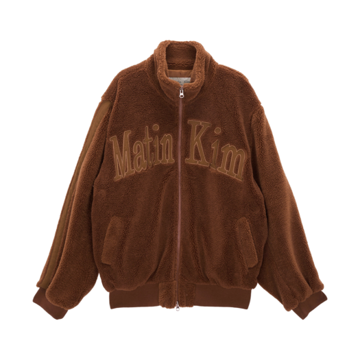 【MATIN KIM】TEDDY FLEECE JUMPER IN BLACK MUSINSA公式 | MATIN KIM TEDDY FLEECE JUMPER IN BLACK