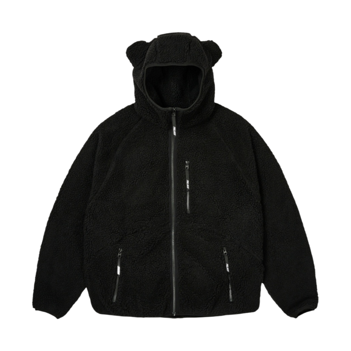 팔라스 테디 플리스 자켓 블랙 - 24SS(Palace Teddy Fleece Jacket Black - 24SS)