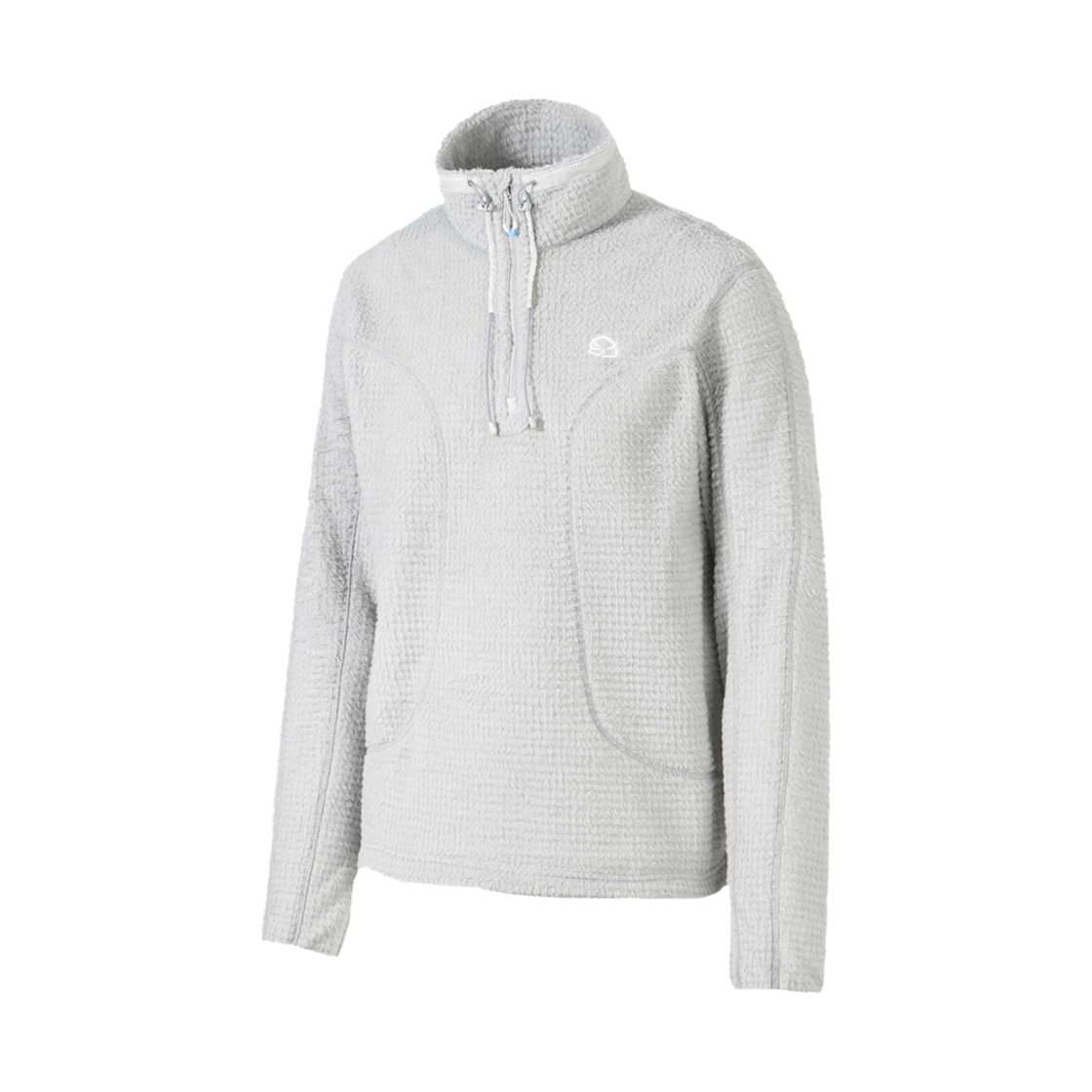 ZU1LSS2501LGY Zerogram Polartec Alpha120 Pullover Light Gray