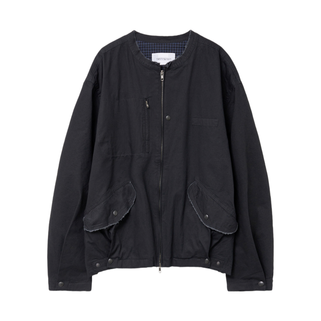 해칭룸 플라이트 자켓 블랙(Hatchingroom Flight Jacket Black)