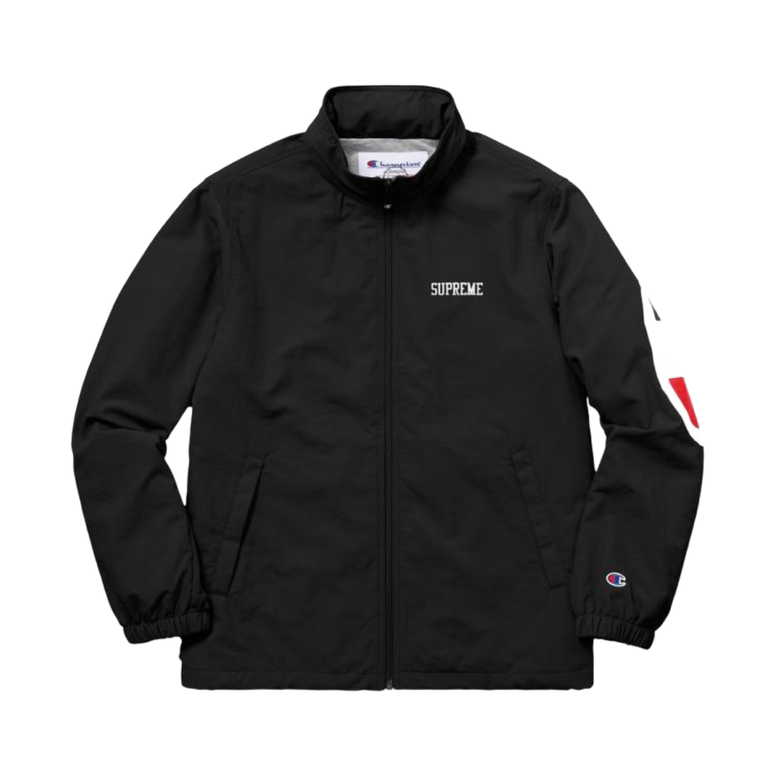supreme champion 18'ss トラックジャケット ブラック　M 슈프림 챔피언 트랙 자켓 블랙 - 18SS | Supreme | KREAM