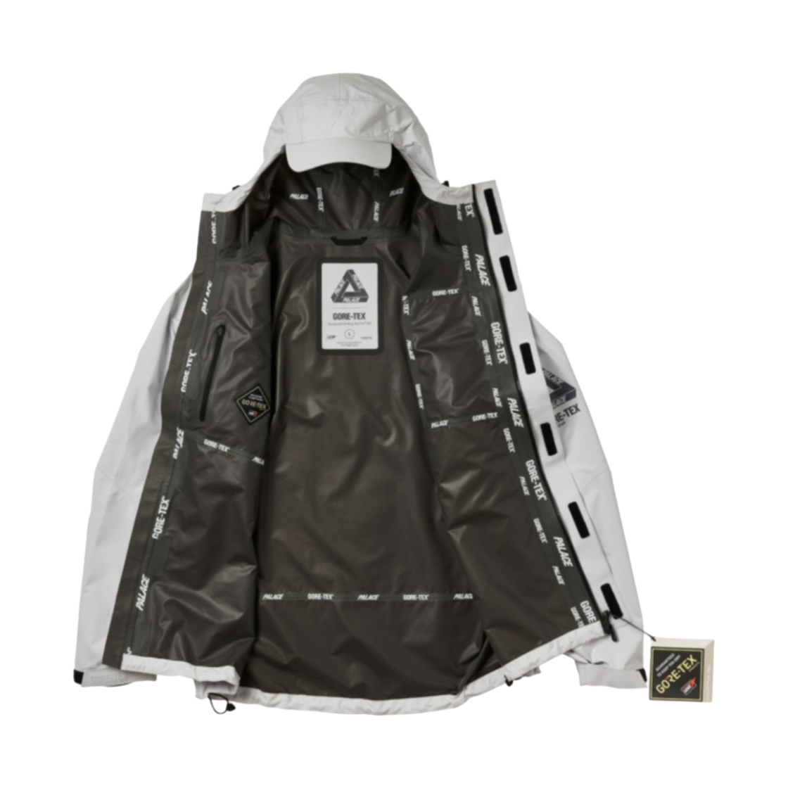 팔라스 고어텍스 P 캡 자켓 그레이 - 21SS(Palace Gore-Tex P Cap Jacket Grey - 21SS) - 2