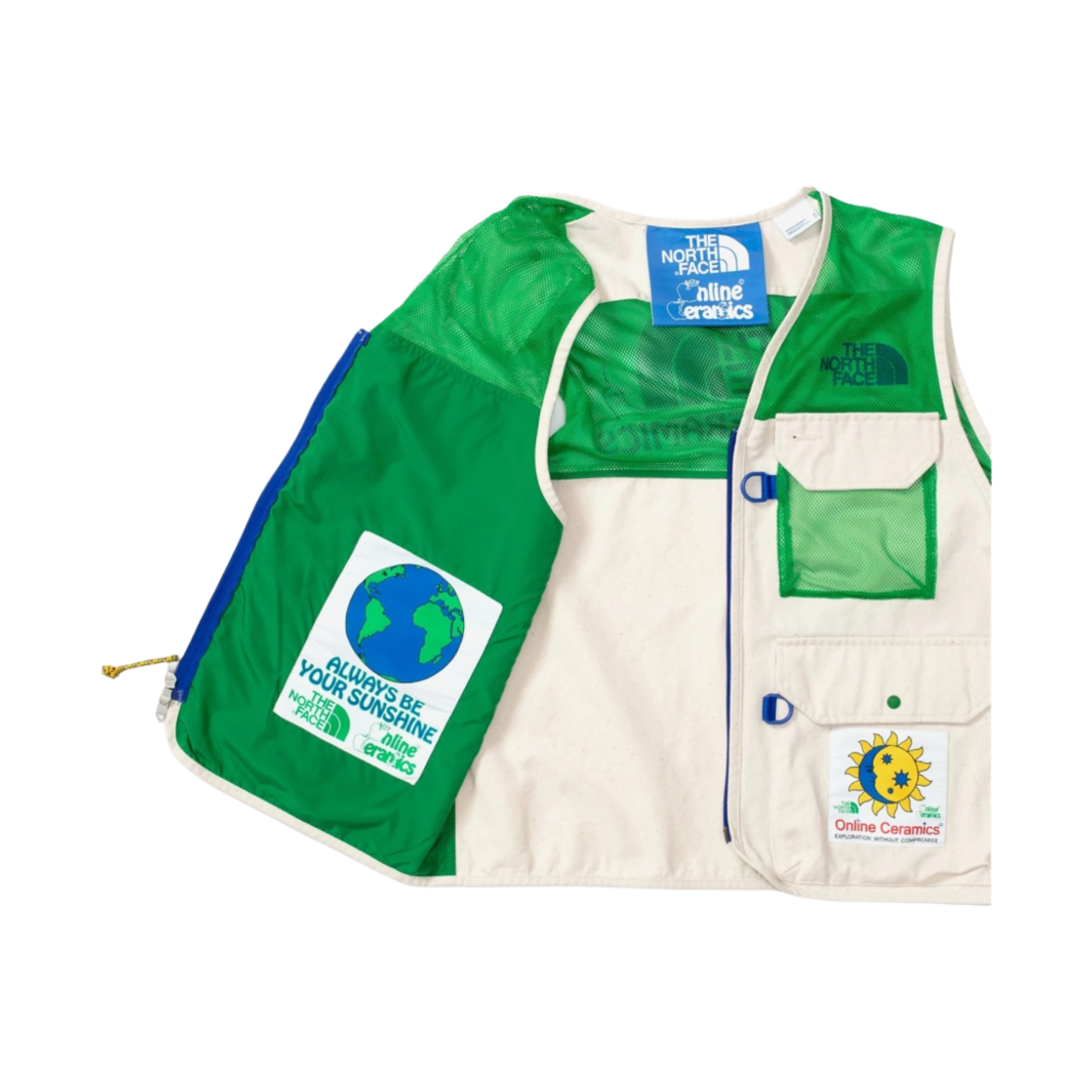 노스페이스 x 온라인 세라믹스 M66 유틸리티 필드 베스트 로우 언다이드(The North Face x Online Ceramics M66 Utility Field Vest Raw Undyed) - 3