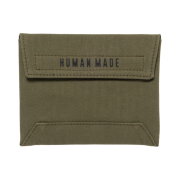 Human Made Passport Case Olive Drab