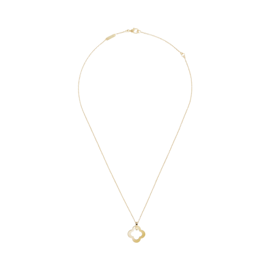(W) Van Cleef & Arpels Byzantine Alhambra Pendant Yellow Gold