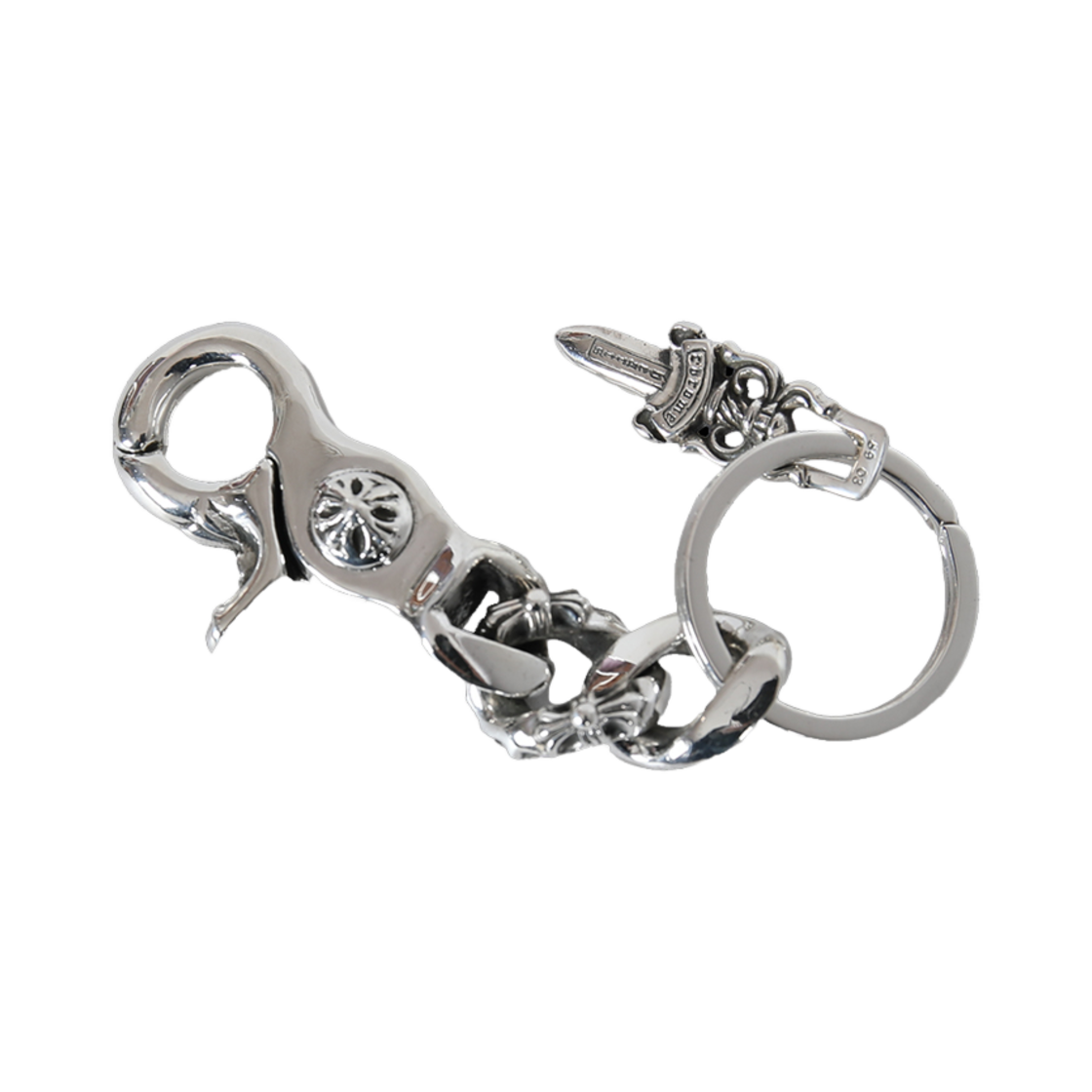 777715151515 Hansroom Chrome Hearts Short Clip Fancy Key Chain