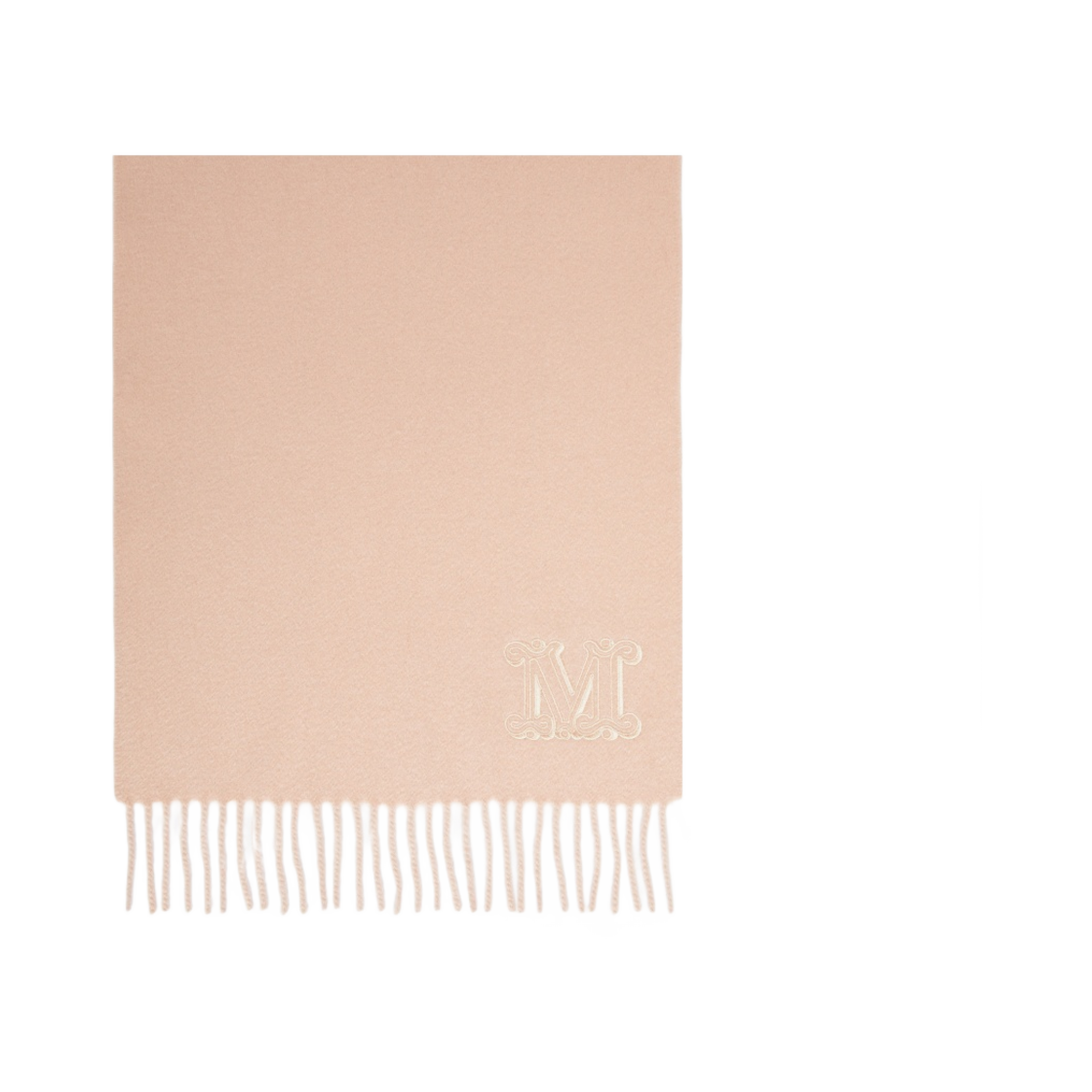 (W) 막스마라 웨스달리아 자수 캐시미어 스톨 핑크((W) Max Mara Wsdalia Cashmere Stole with Embroidery Pink) - 1