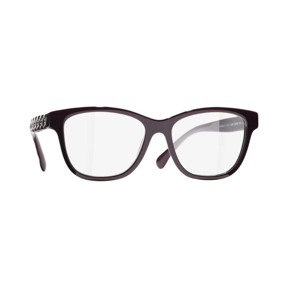 샤넬 스퀘어 프레임 아세테이트 & 버건디(Chanel Square Eyeglasses Acetate & Burgundy) - 2