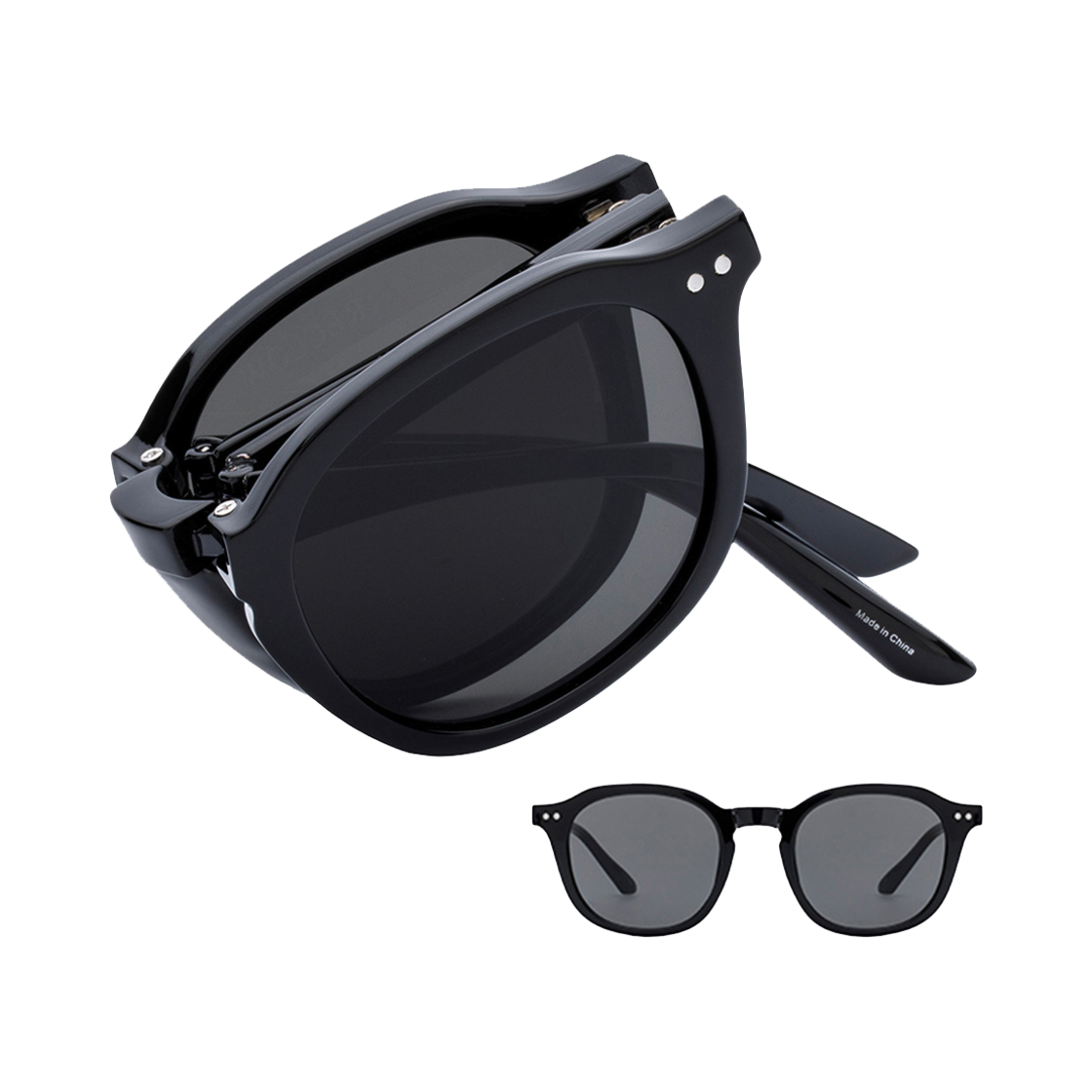 리끌로우 제헤 선글라스 블랙(RECLOW Zehe Sunglass Black)