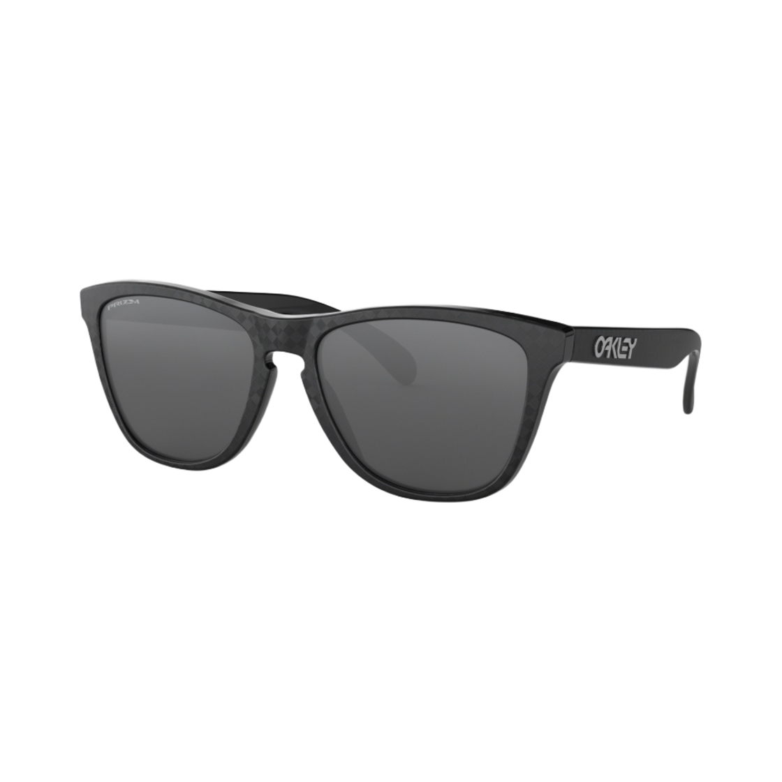 오클리 프로그스킨 체크박스 컬렉션 체크박스 블랙 프레임 프리즘 블랙 렌즈 하이 브릿지 핏(Oakley Frogskins Checkbox Collection Checkbox Black Frame Prizm Black Lenses High Bridge Fit) - 1