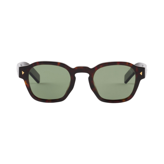 Prada Sunglasses Iconic Metal Plaque Willow Green