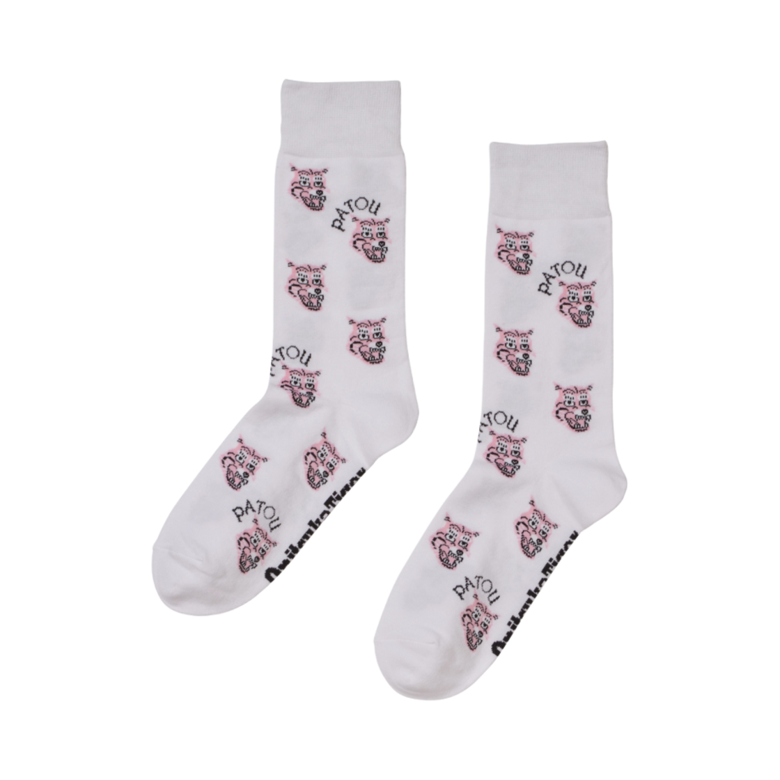 3183B137-100 Onitsuka Tiger x Patou Middle Socks White