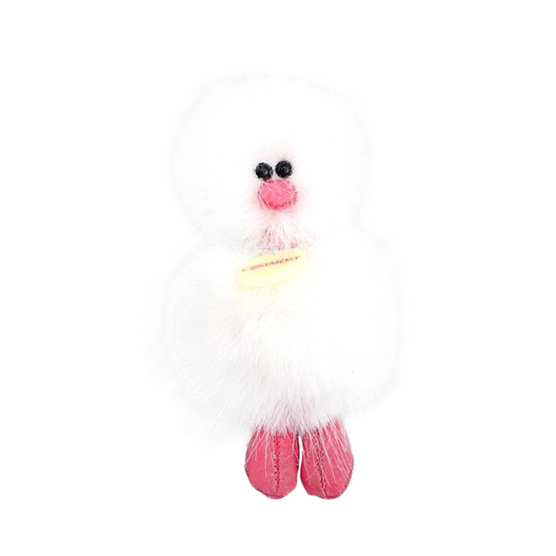 코지모지 미니버드 키링 화이트(Cosymosy Mini Bird Bird Keyring White)