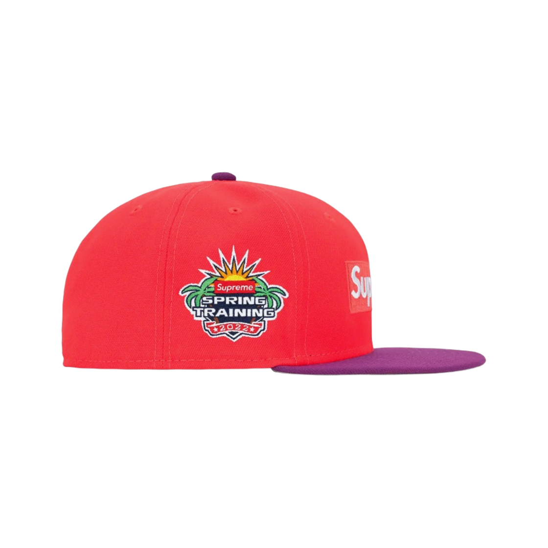 슈프림 투톤 박스로고 뉴에라 코랄 - 22SS(Supreme 2-Tone Box Logo New Era Coral - 22SS) - 2
