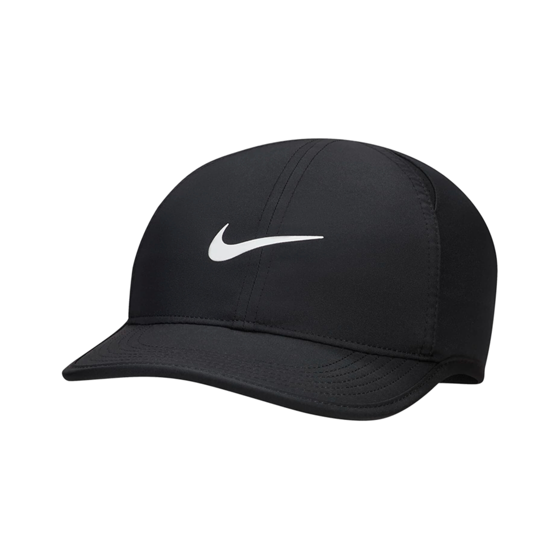 FB5062-010 (Kids) Nike Dri-Fit Club Unstructured Featherlight Cap Black White